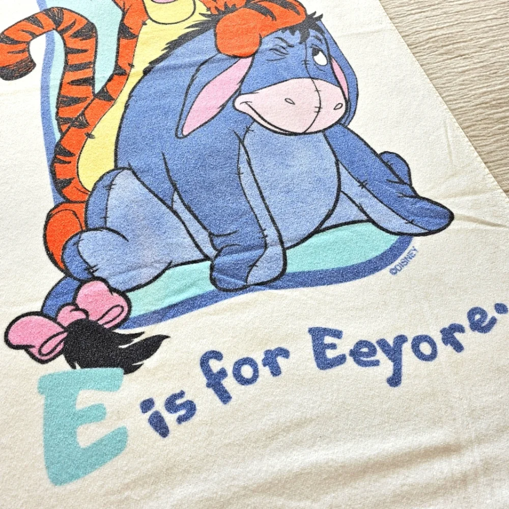 Disney Eeyore And Tigger Swim And Bath Towel, Vintage